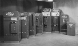 Historia de las Maquinas expendedoras de refrescos