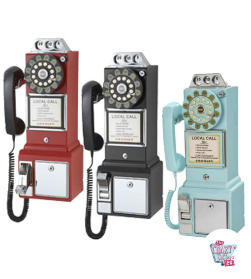 1950 cabine de telefone retro