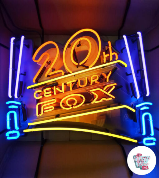 Sinal Frontal Neon 20th Century Fox