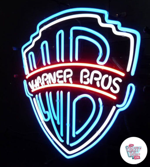 Neon Warner Bros on poster