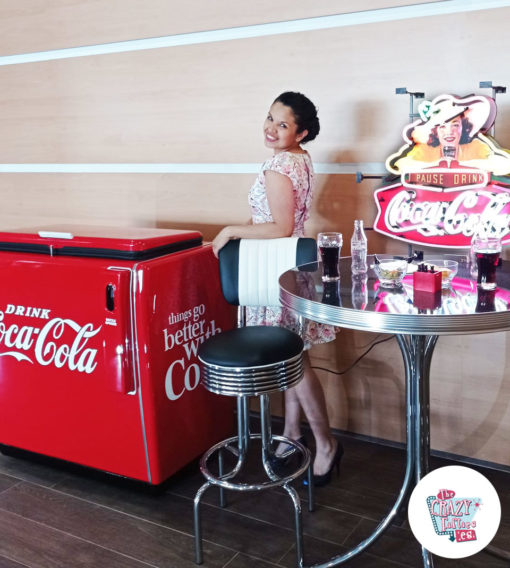 Retro Coca-cola frigorifero