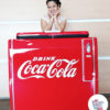 Retro Coca-cola fridge