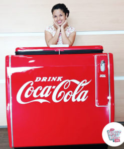 Retro Coca-cola fridge