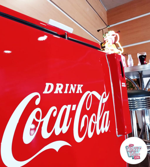 Retro Coca-cola fridge