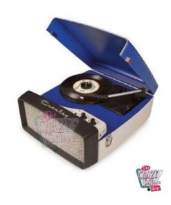 lecteur de disques Crosley Collegiate Bleu