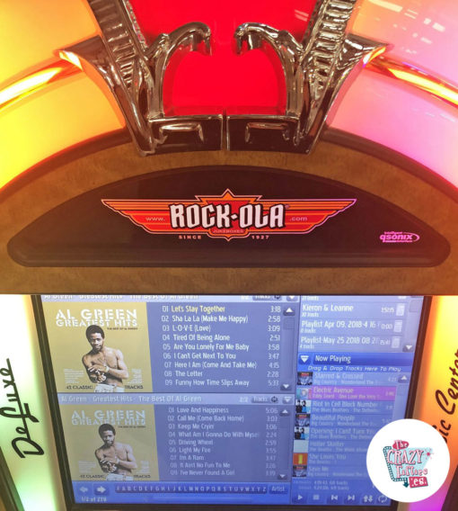 Jukebox Rock-ola Digital Bubbler