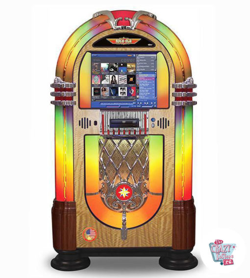 Jukebox Rock-ola Digital Bubbler noce