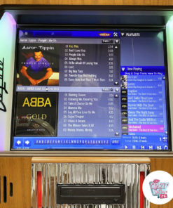 Jukebox Rock-ola Digital Bubbler pantalla 19