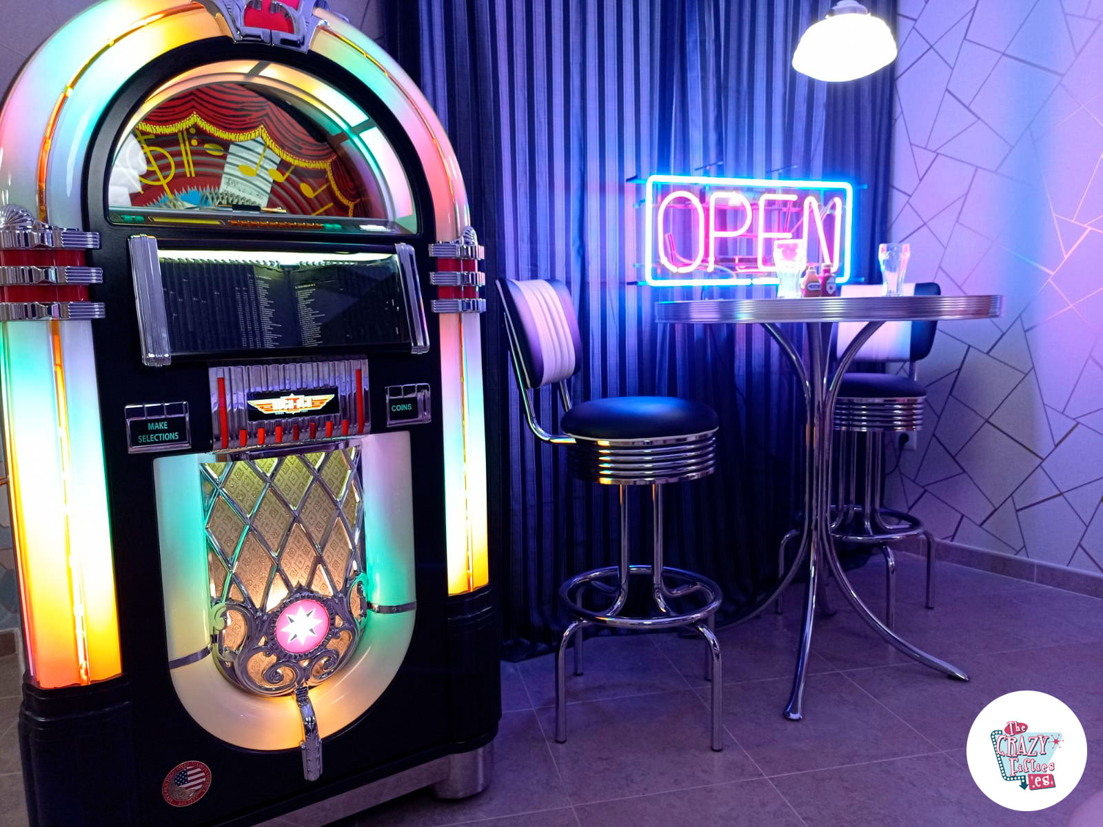 Jukebox Rock-ola Elvis Limited Edition showroom nero