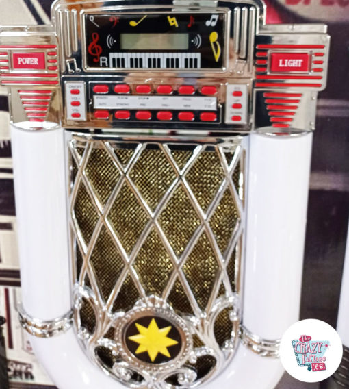 Calandre Vintage Jukebox Neon Bluetooth Route 66