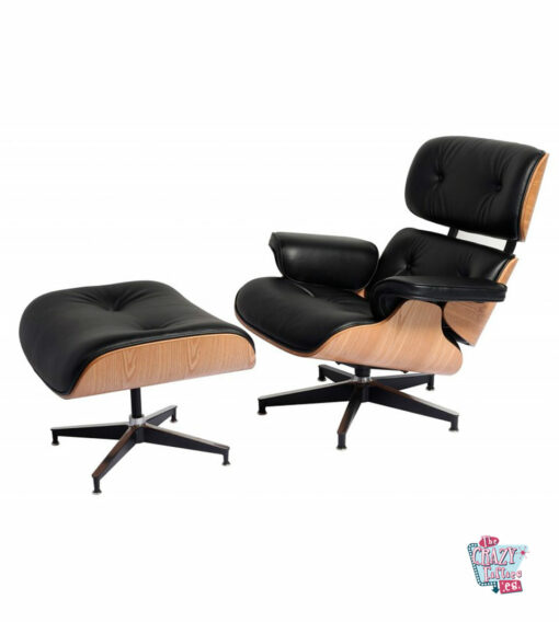 Cadeira Eames e pufe