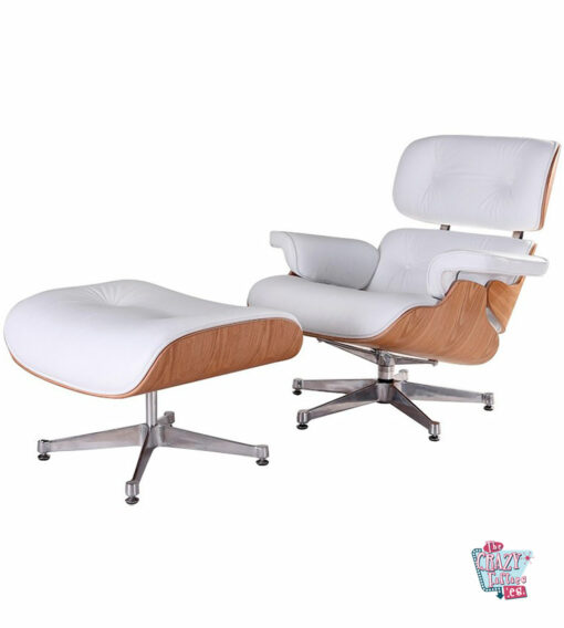 Cadeira Eames e pufe