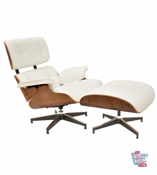 Cadeira Eames e pufe