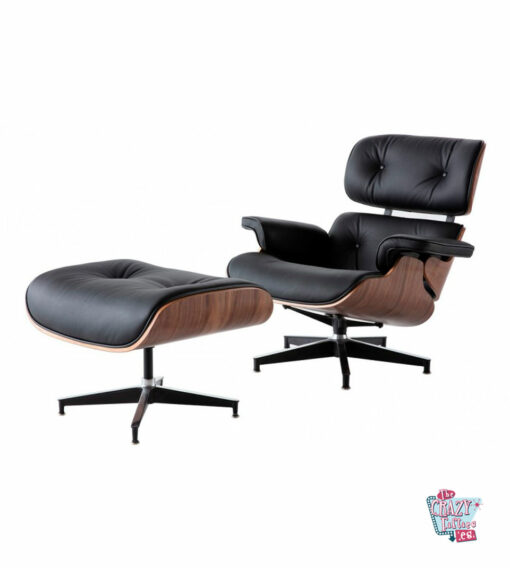 Cadeira Eames e pufe