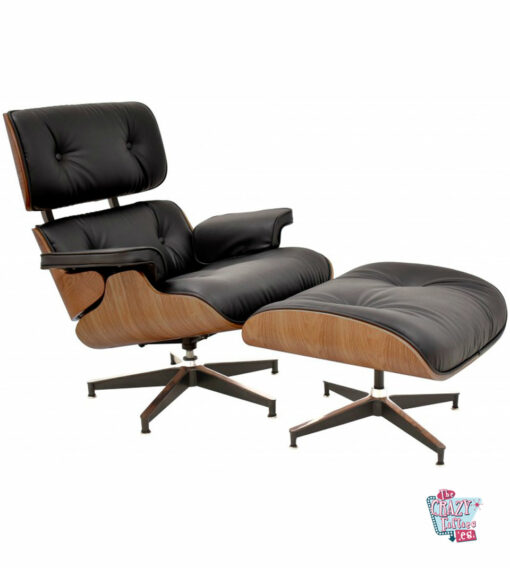 Cadeira Eames e pufe