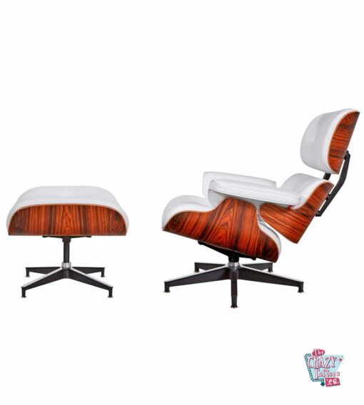 Cadeira Eames e pufe