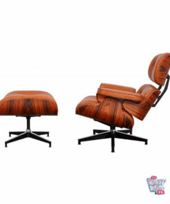 Eames stol og ottoman