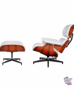 Eames stol og ottoman