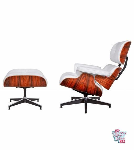 Cadeira Eames e pufe