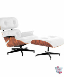 Eames stol och ottoman