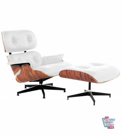 Chaise et pouf Eames