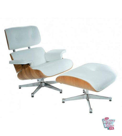 Cadeira Eames e pufe