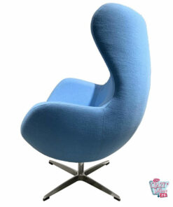 Egg Chair Cashmere Blue,