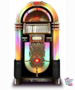 Jukebox Rock-ola CD Bubbler Deluxe Preto