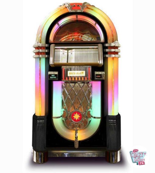 Jukebox Rock-ola CD Bubbler Deluxe Nero