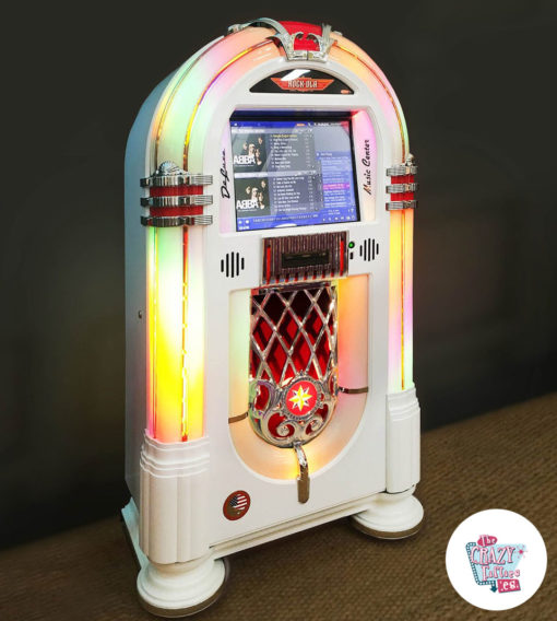 Jukebox Rock-ola Digital Bubbler Deluxe weiße Galleria