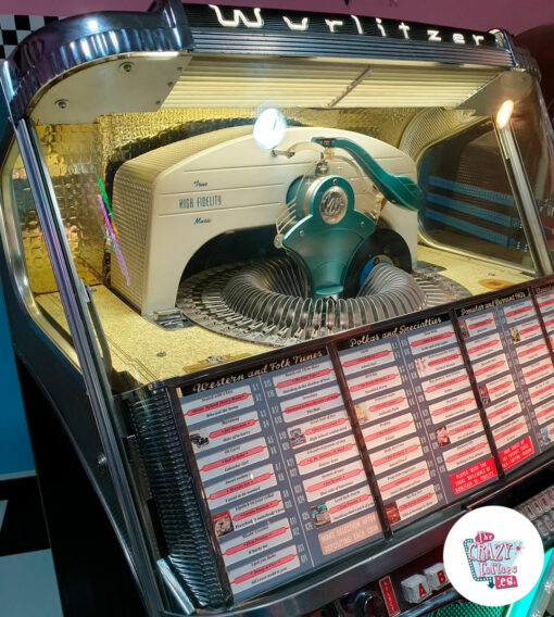 Jukebox Wurlitzer 1900 con vano credito