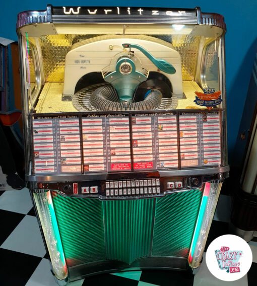 Wurlitzer 1900 jukebox med kreditenhet