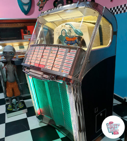 Jukebox Wurlitzer 1900 con unidad de credito