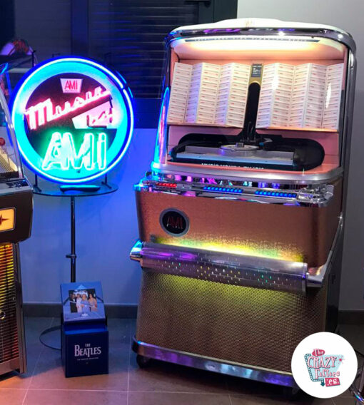 AMI H-200 Jukebox with Neon