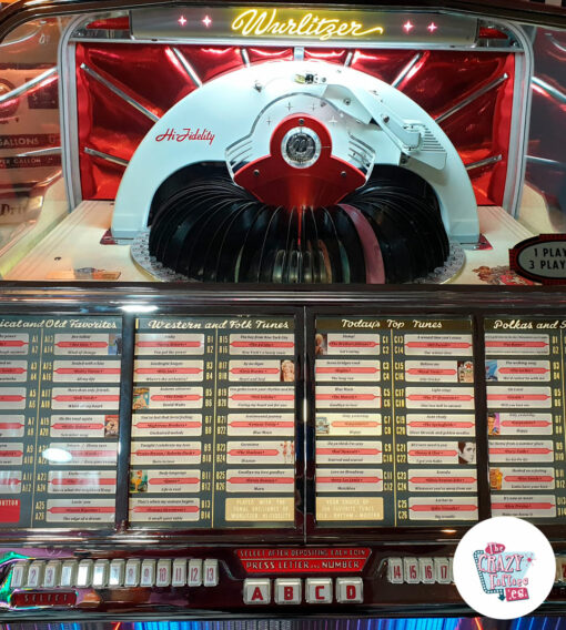 Jukebox Wurlitzer 1800 Nero