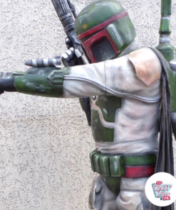 Figura Decoración Temática Star Wars Boba Fett detalle