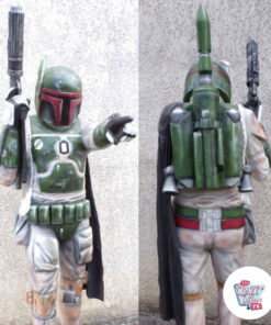 Figura decorazione tematica Star Wars Boba Fett doppio