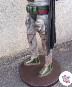 Figura Decoração Temática Star Wars Boba Fett em pé