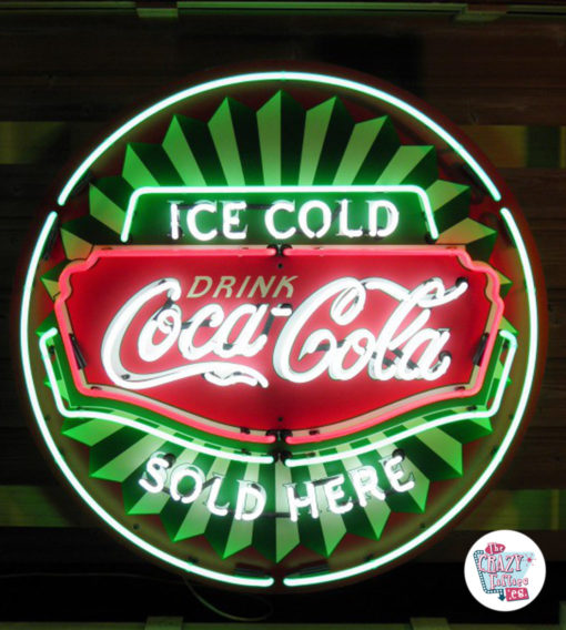 Neon Coca-Cola XL Poster