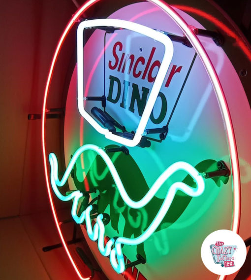 Neon Sign Dino Sinclair 