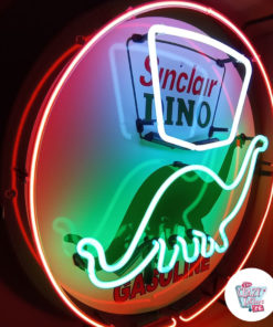 Neon Dino Sinclair-affisch