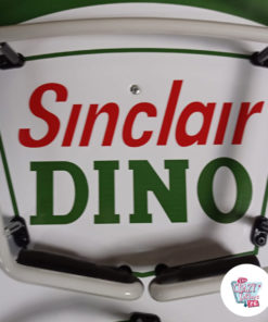 Neon Dino Sinclair Poster