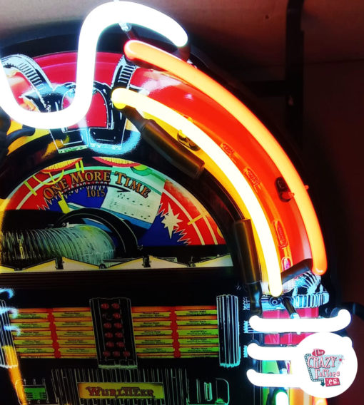 Neon Wurlitzer Jukebox detaljplakat