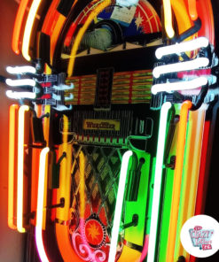 تفاصيل ملصق Neon Wurlitzer Jukebox