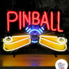 Neon Pinball Sign On