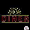 Letreiro Neon  50s Diner