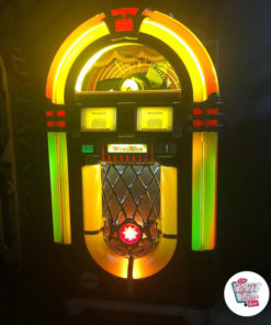 Jukebox Wurlitzer OMT sin restaurar funcionando