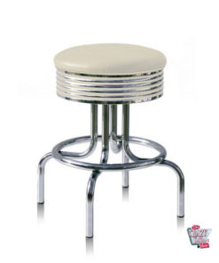 Taburete Retro Diner Americano BS2866