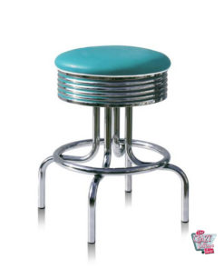 Taburete Retro Diner Americano BS2866