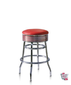 Taburete Retro Diner Americano BS2966